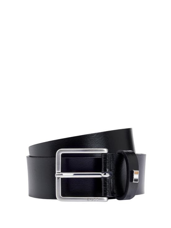 26SS 휴고보스 가죽 벨트 50486839 001 BLACK