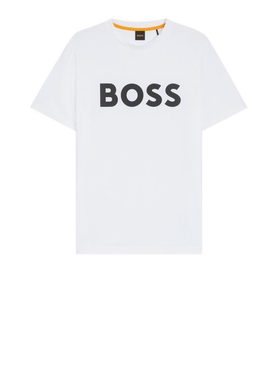 26SS 휴고보스 반팔 티셔츠 50481923 100 WHITE