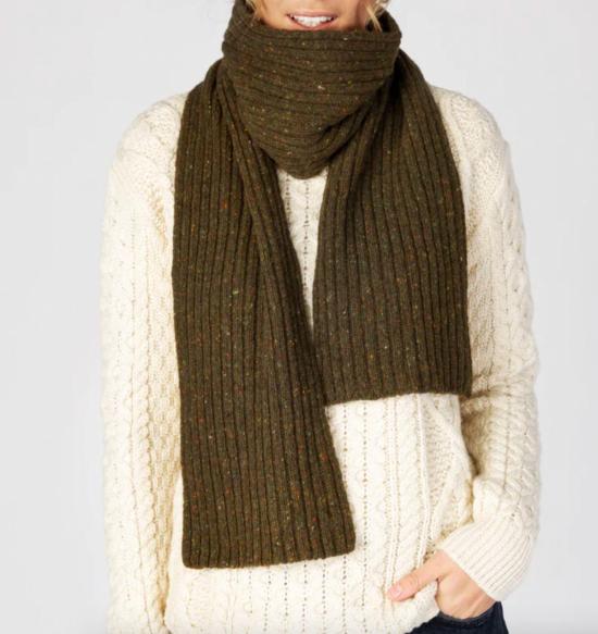  Ireland's Eye Knitwear 머플러/스카프 아일랜드 아이 니트웨어 럭스 골지 스카프