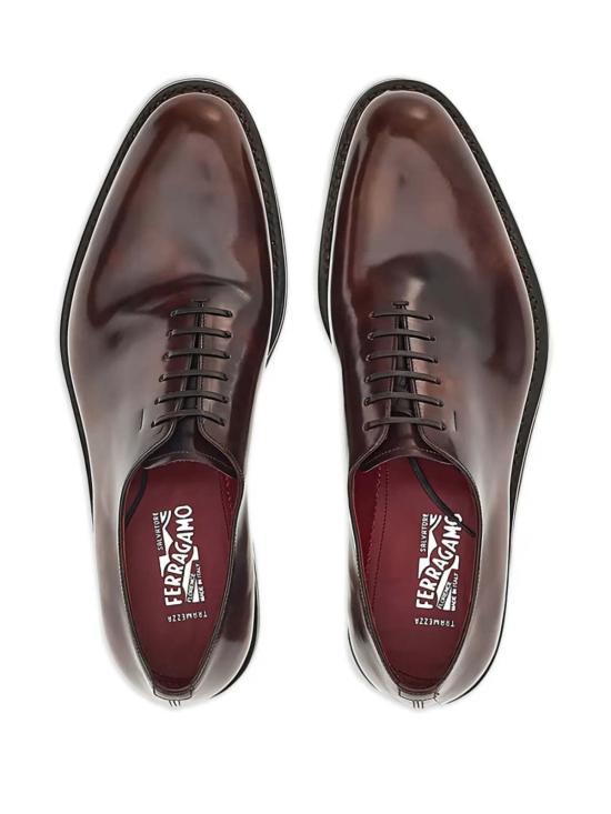  살바토레 페라가모 부츠 페라가모 가죽 옥스포드  브라운 - SALVATORE FERRAGAMO