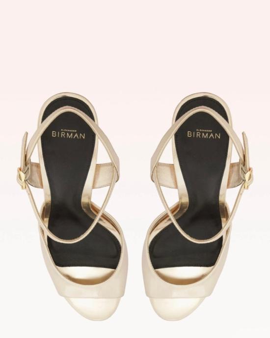  알렉산더버만 힐/펌프스 Alexandre Birman 에이미 120  골든 - ALEXANDRE BIRMAN