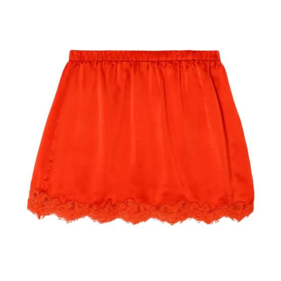  리던 숏 스커트 232 05WALSLSK ORANGE - RE/DONE