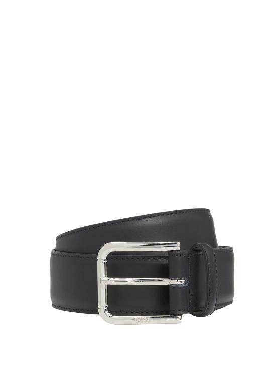 26SS 휴고보스 가죽 벨트 50553388 001 BLACK DOM