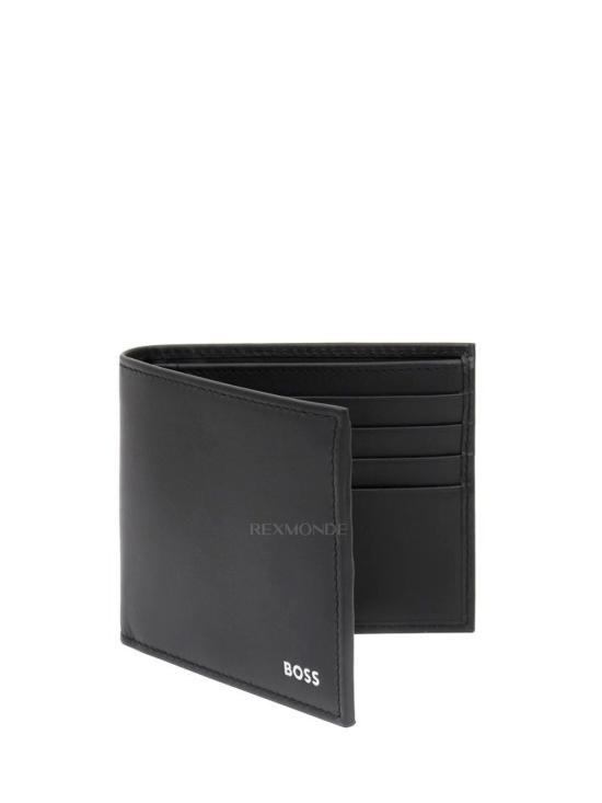  휴고보스 반지갑 50548811 001 BLACK DOM