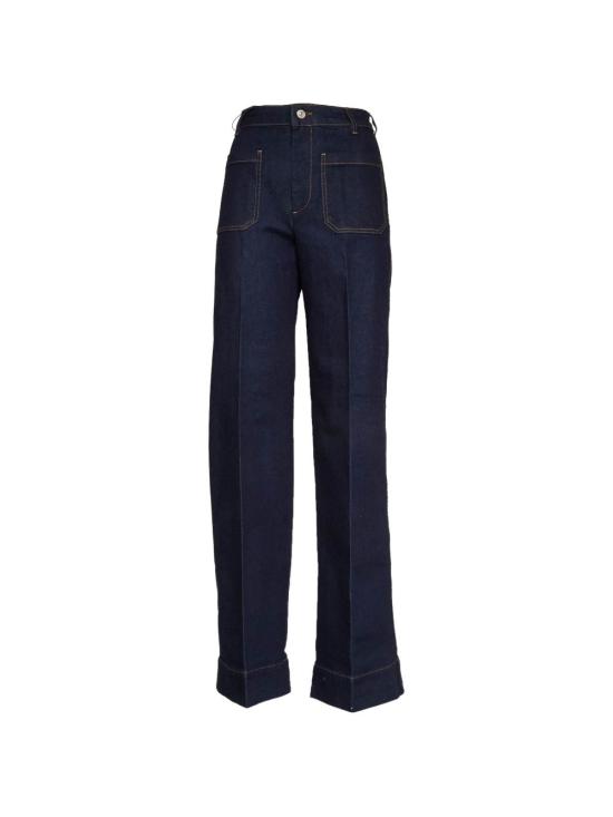 26FW 빅토리아 베컴 데님 팬츠 1226DJE007252HS INDIGO Blu