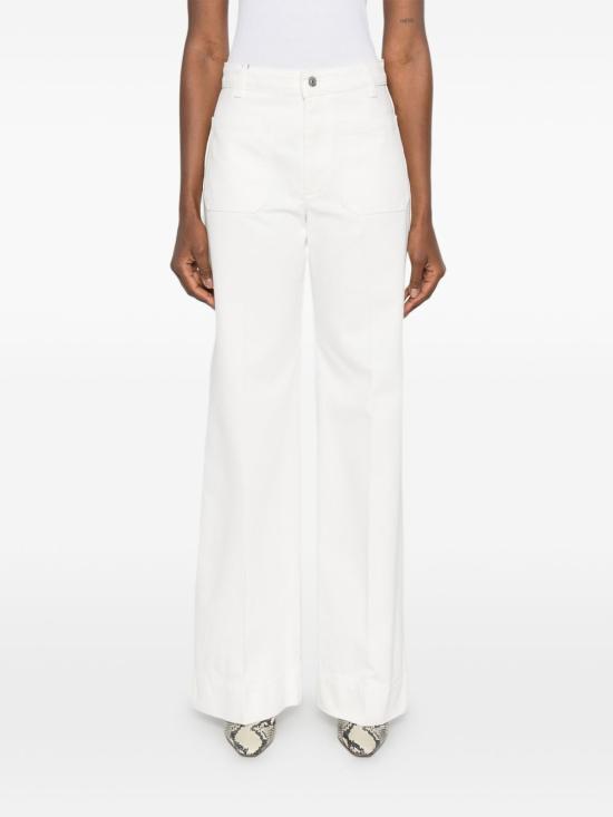 26FW 빅토리아 베컴 데님 팬츠 1226DJE007252KS WHITE Bianco - VICTORIA BECKHAM