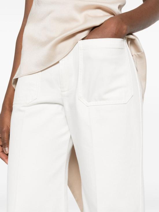26FW 빅토리아 베컴 데님 팬츠 1226DJE007252KS WHITE Bianco - VICTORIA BECKHAM