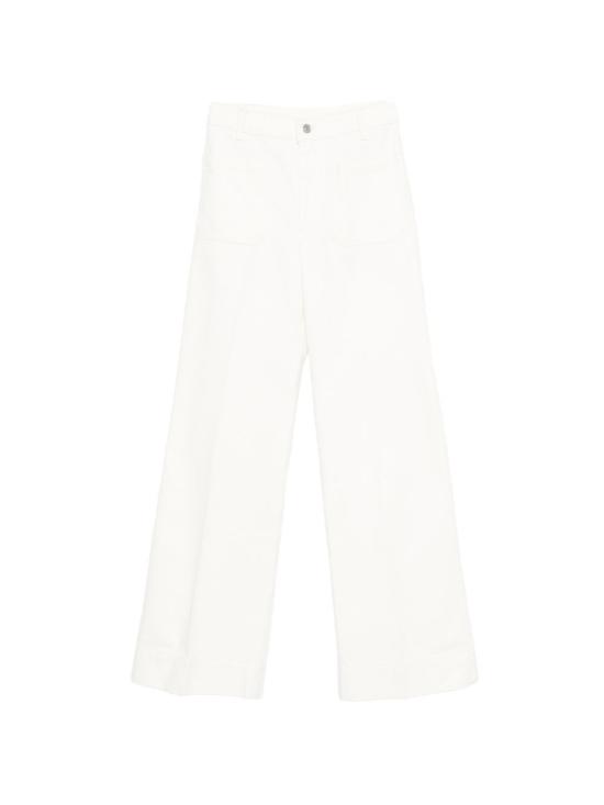 26FW 빅토리아 베컴 데님 팬츠 1226DJE007252KS WHITE Bianco