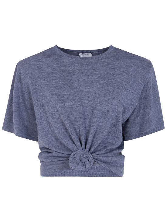 26FW 마그다뷰트림 반팔 티셔츠 349726 GREY