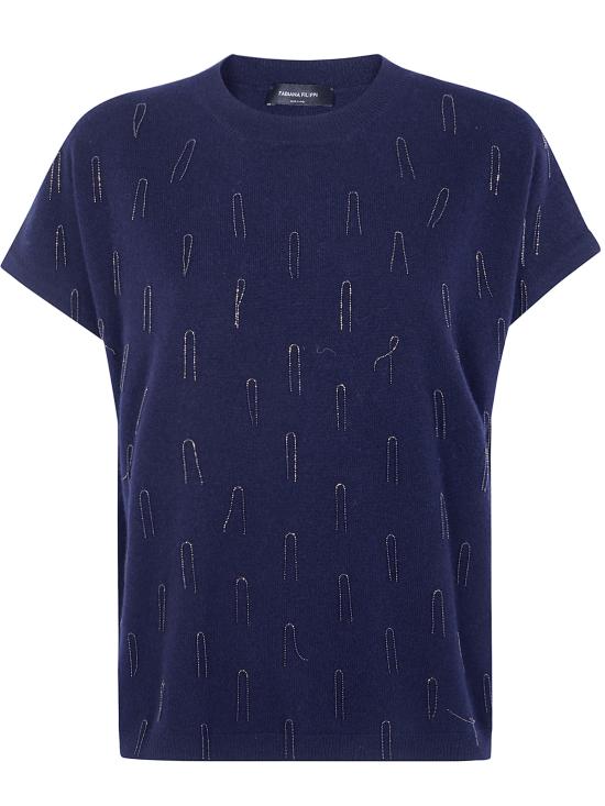 26FW 파비아나 필리피 스웨터 MAD216F525 M281 5146 NIGHT BLUE