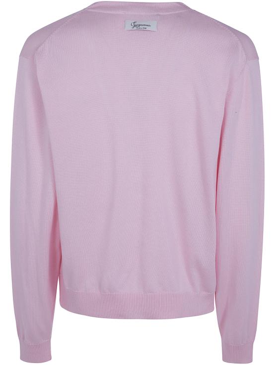 26FW 자크뮈스 가디건 26HCDM00590AK00328 410 LIGHT PINK - JACQUEMUS