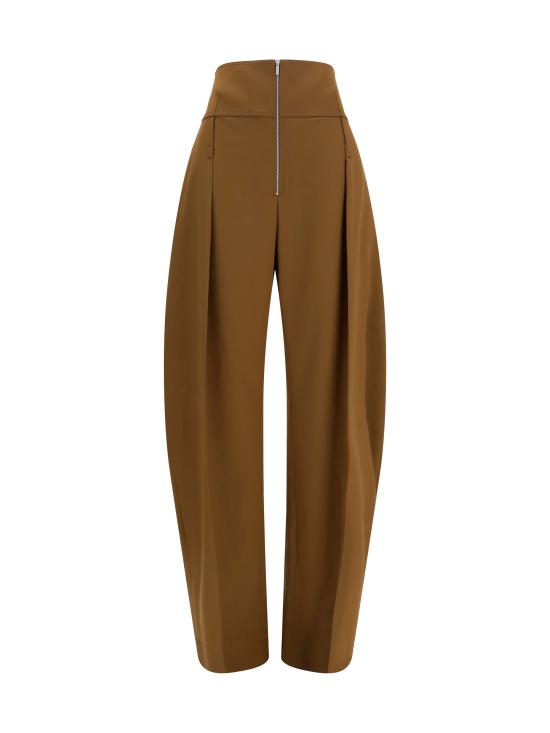 26FW 살바토레 페라가모 스트레이트 팬츠 795942 004 BROWN