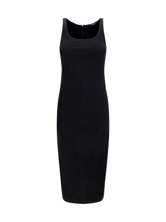 26FW 자크뮈스 롱 원피스 DRW00899AJ00290 990 BLACK