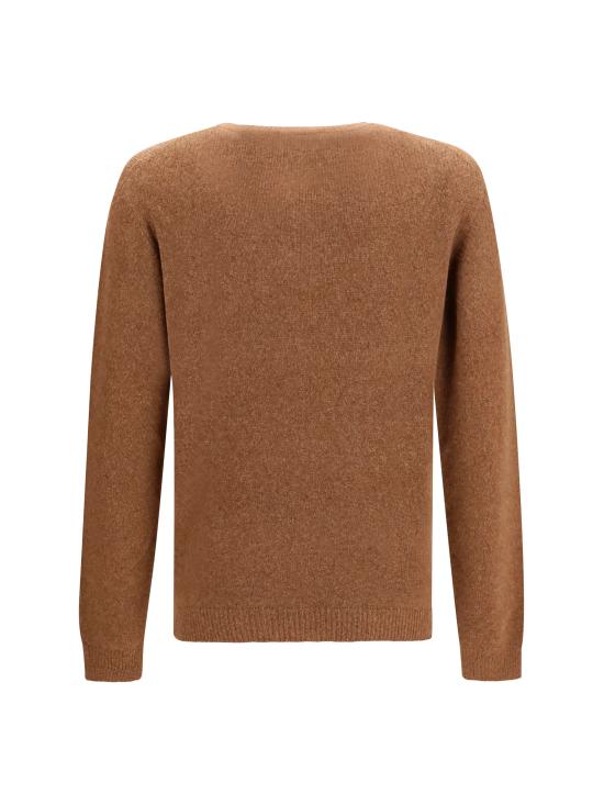26FW 로베르토 콜리나 스웨터 263MYB40001 70 BROWN - ROBERTO COLLINA