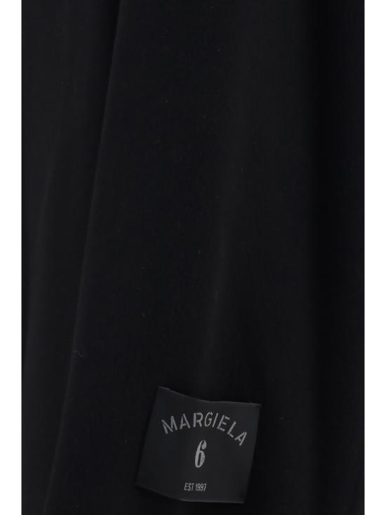 26FW MM6 메종마르지엘라 코트 SH0AA0033M35761 900 BLACK - MM6 MAISON MARGIELA