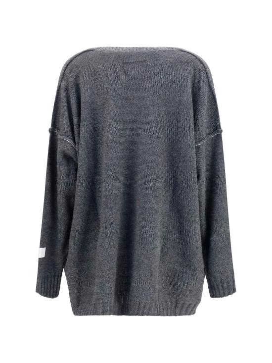 26FW MM6 메종마르지엘라 스웨터 S52HN0016M13289 859M GREY - MM6 MAISON MARGIELA