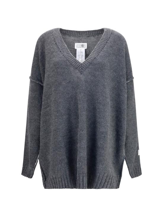 26FW MM6 메종마르지엘라 스웨터 S52HN0016M13289 859M GREY