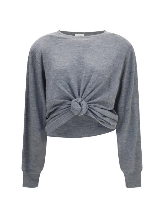 26SS 마그다뷰트림 긴팔 티셔츠 351426 GREY