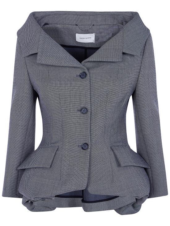 26FW 마그다뷰트림 수트 자켓 101726 GREY
