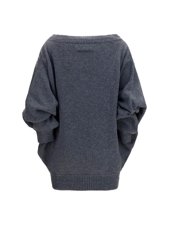 26FW MM6 메종마르지엘라 숏 원피스 S52DA0100M13287 855M GREY - MM6 MAISON MARGIELA