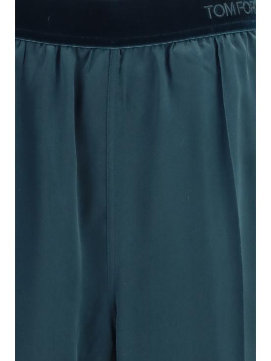 26FW 톰포드 스트레이트 팬츠 PAW683FAX1720 GDV BLUE - TOMFORD