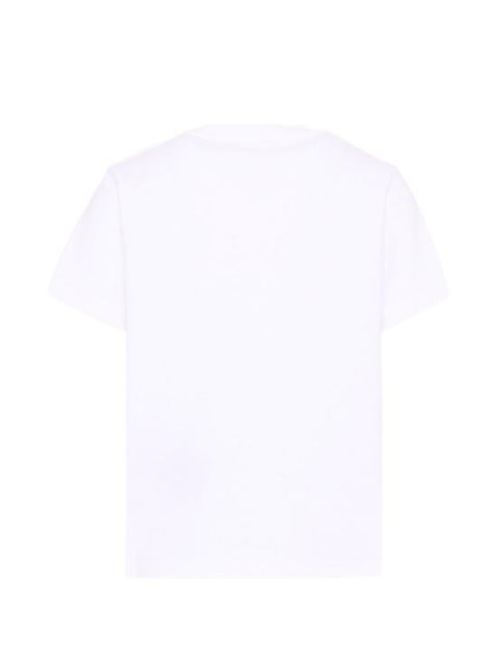 26FW [키즈] 발망 티셔츠 BZ8H51 Z3672100NE Bianco - BALMAIN