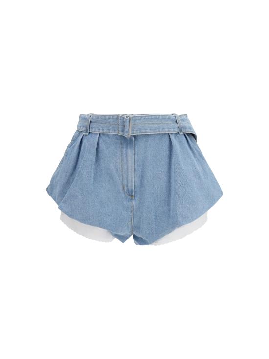 26SS 마그다뷰트림 데님 숏팬츠 290526 LIGHTBLUE LIGHT BLUE