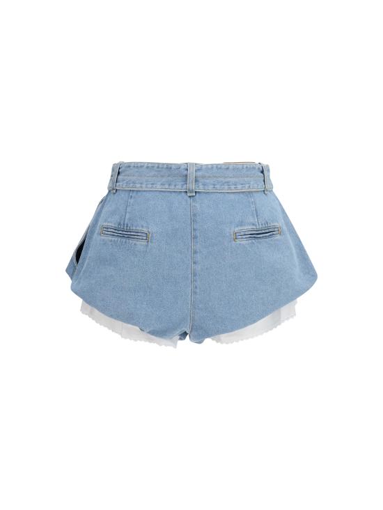 26SS 마그다뷰트림 데님 숏팬츠 290526 LIGHTBLUE LIGHT BLUE - MAGDA BUTRYM