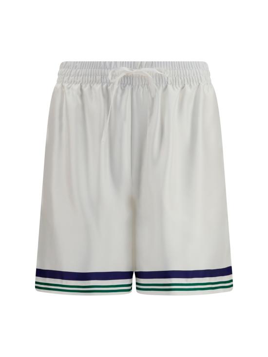 26FW 카사블랑카 숏팬츠 MPF26TR39901 MULTI WHITE
