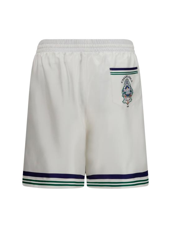 26FW 카사블랑카 숏팬츠 MPF26TR39901 MULTI WHITE - CASABLANCA
