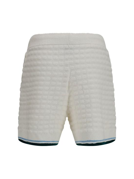 26FW 카사블랑카 숏팬츠 MPF26KW144101 WHITE - CASABLANCA