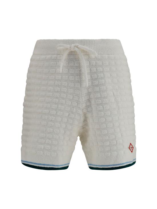 26FW 카사블랑카 숏팬츠 MPF26KW144101 WHITE