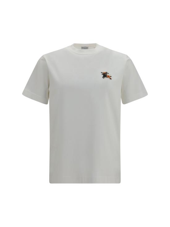 26FW 버버리 반팔 티셔츠 8127950 B7078 WHITE