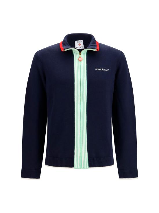 26FW 카사블랑카 자켓 MPF26KW84501 NAVY BLUE