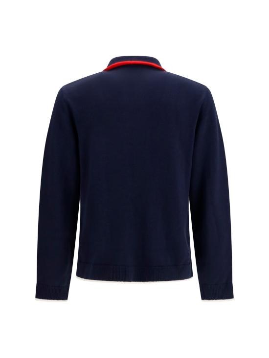 26FW 카사블랑카 자켓 MPF26KW84501 NAVY BLUE - CASABLANCA