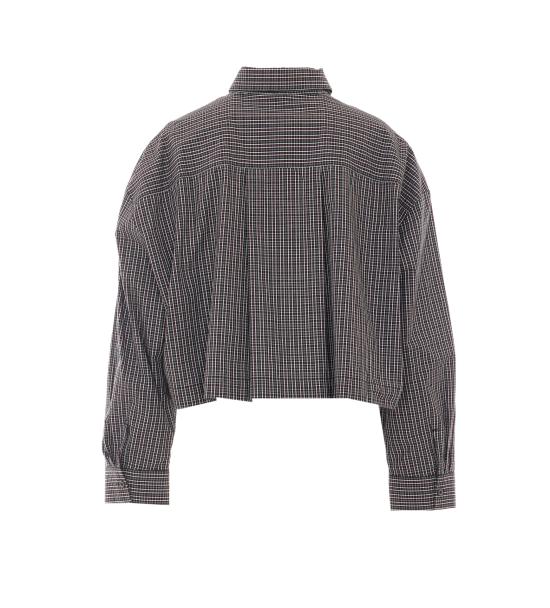 26FW 핑코 셔츠 107453 A3FQZF6 Nero bianco rosso - PINKO