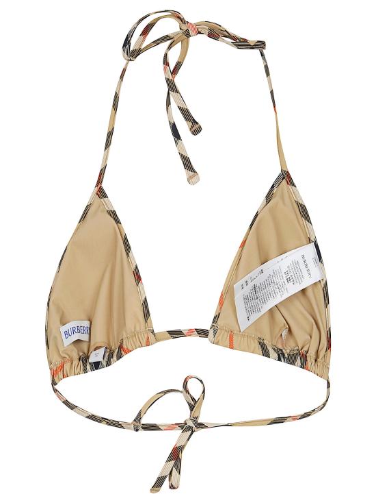 26FW 버버리 체크 비키니 탑 8122512 SAND IP CHECK - BURBERRY