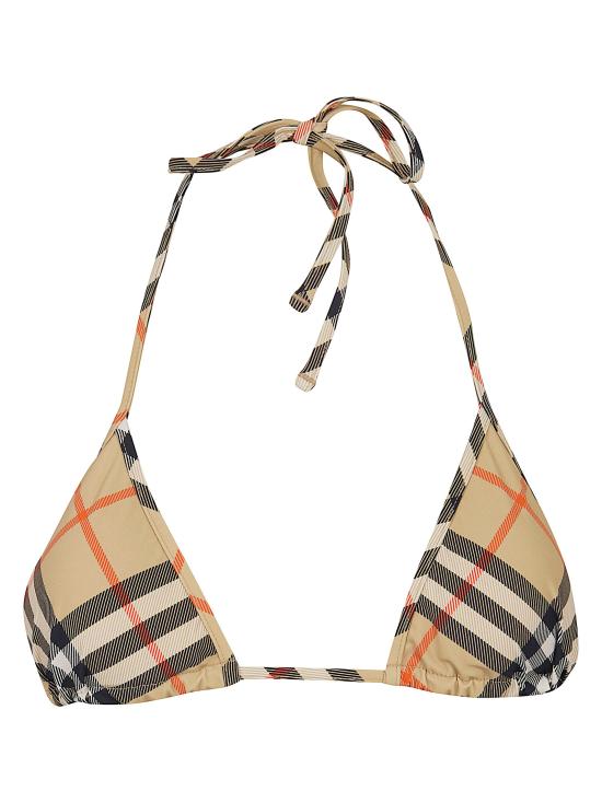 26FW 버버리 체크 비키니 탑 8122512 SAND IP CHECK