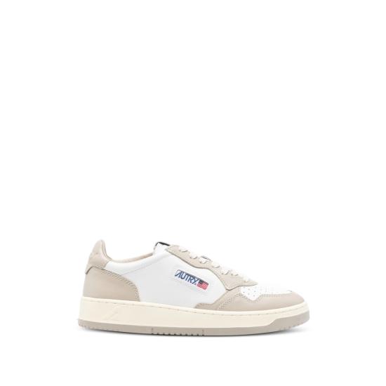 26FW 오트리 메달리스트 로우 스니커즈 AULM WB67 WHITE NEUTRALS