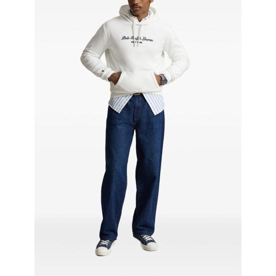 26FW 랄프 로렌 후드 티셔츠 710B26089003 WHITE - RALPH LAUREN