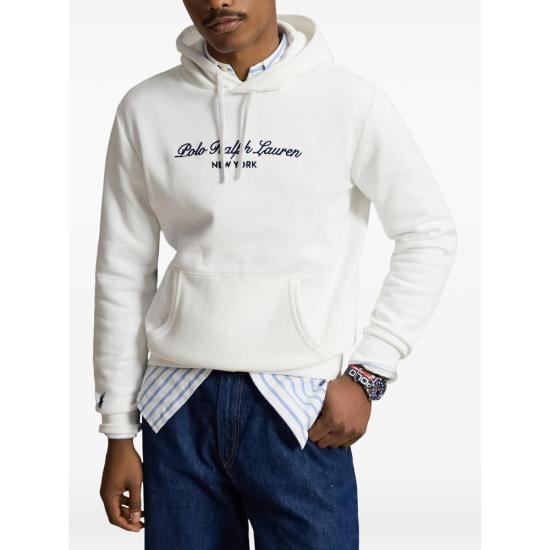 26FW 랄프 로렌 후드 티셔츠 710B26089003 WHITE - RALPH LAUREN