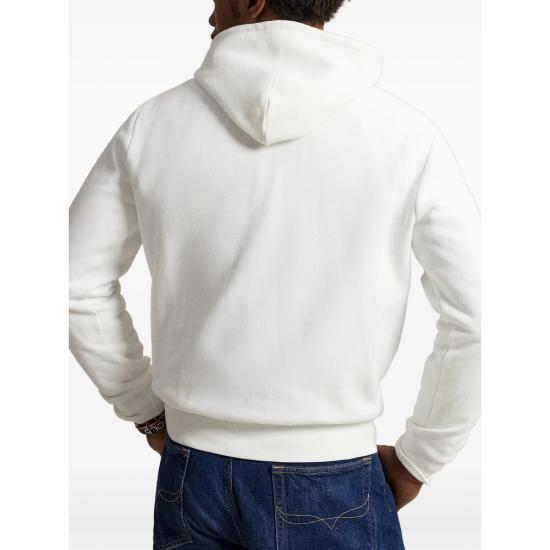 26FW 랄프 로렌 후드 티셔츠 710B26089003 WHITE - RALPH LAUREN