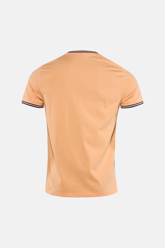 26SS 프레드페리 반팔 티셔츠 M1588 82B Peach fhnv fhnv - FRED PERRY