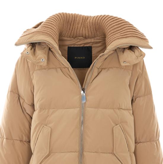 26FW 핑코 패딩 107161 A39JD37 Beige - PINKO