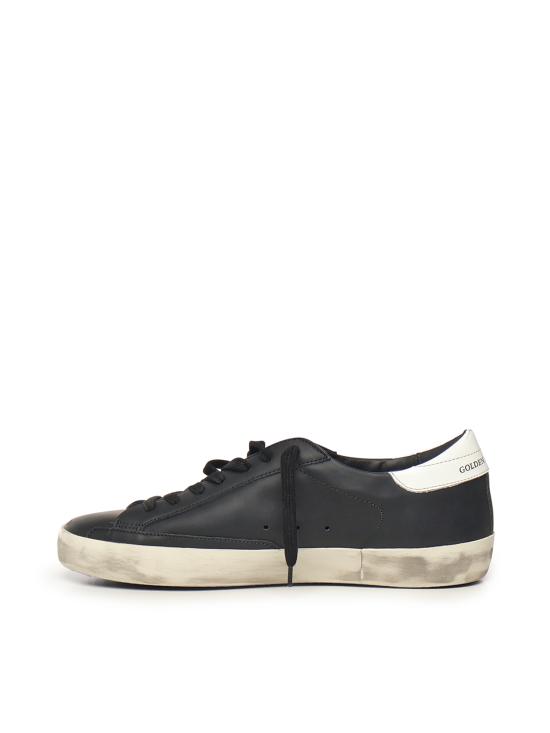 26FW 골든구스 슈퍼스타 디스트레스드 GMF00101 F00032180203 BLACK WHITE - GOLDEN GOOSE