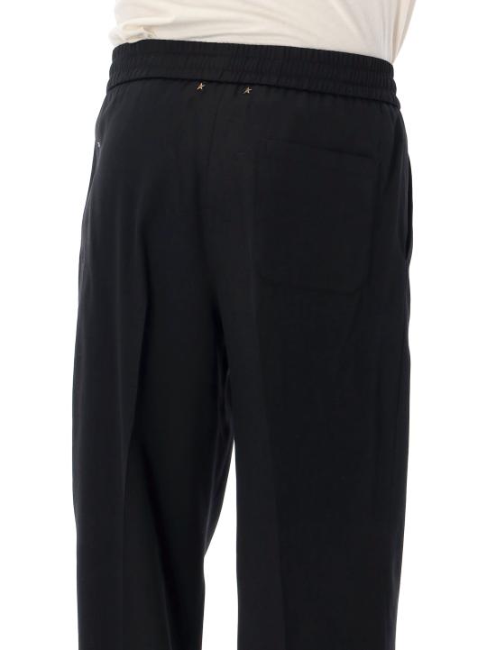 26FW 골든구스 스트레이트 팬츠 GMP01870P000965 90100 Nero - GOLDEN GOOSE