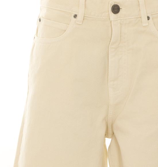 26FW 핑코 데님 팬츠 103857 A3KUC21 Beige - PINKO