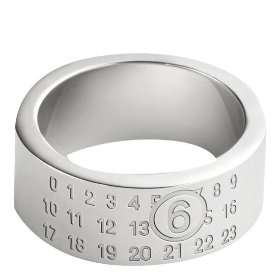 26FW MM6 메종마르지엘라 반지 SM6UQ0057 P6469951 Silver