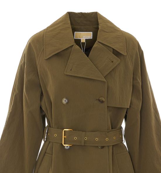 26FW 마이클 코어스 코트 MS620FLKMY 303 Green - MICHAEL KORS