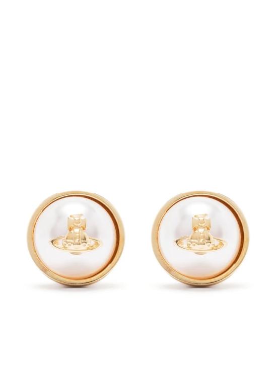 26SS 비비안웨스트우드 이어링 62010053 02R119 SMR119 AW18 GOLD PEARL
